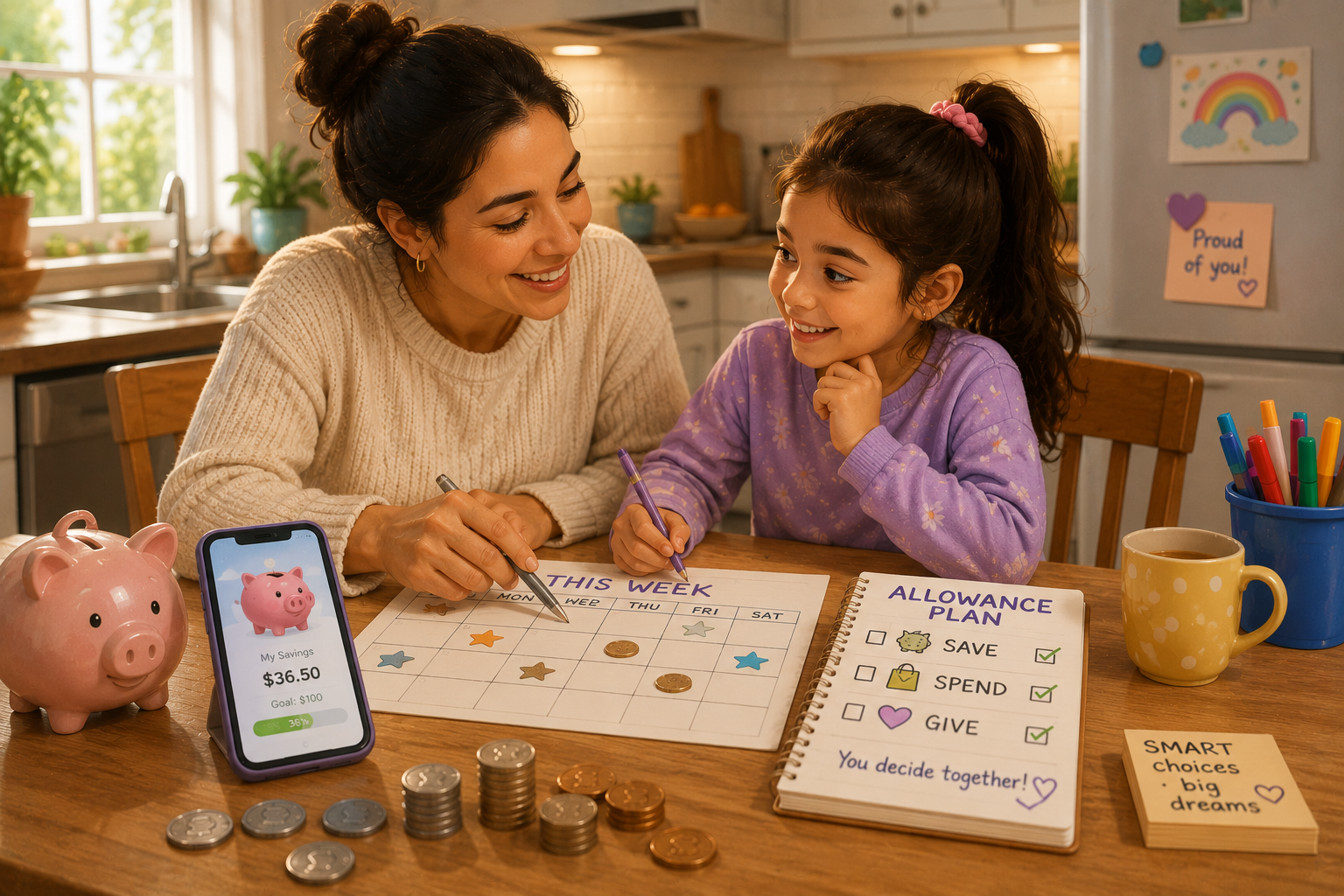 How to Set Up an Allowance System in 7 Days